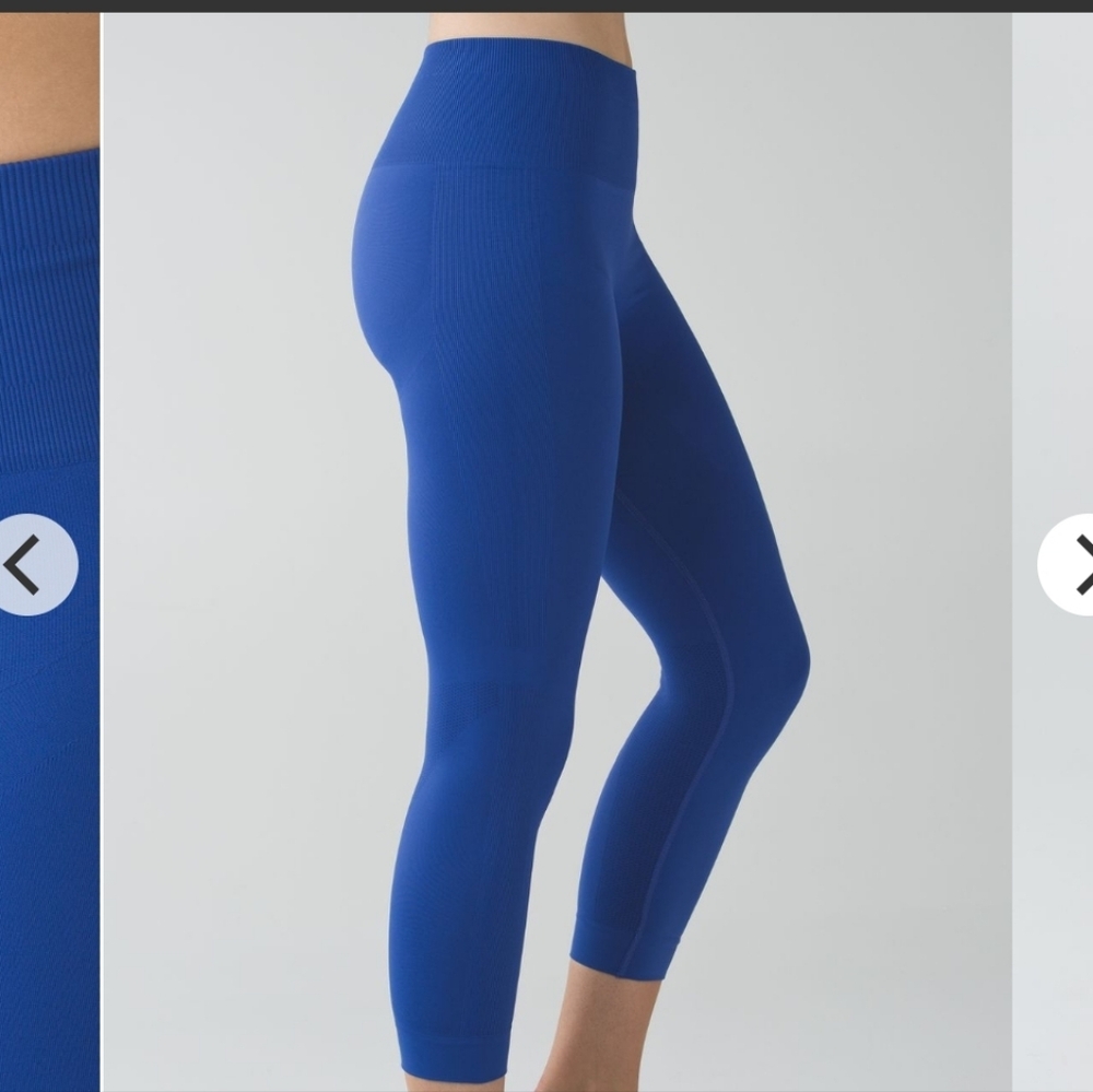 Lululemon Zone In Crop - Picture 2 of 5